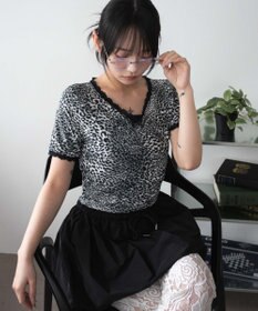 WEGO レオパードレースちびT