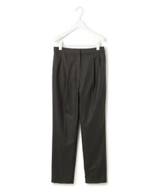 ICB 【洗える・WEB限定カラーあり】 ウールミルドサキソニー テーパードパンツ
