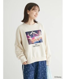 Green Parks ＦＡＮＴＡＳＩＡ／プリント裏毛プルオーバー