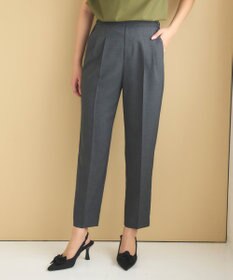 Feroux 【洗える】美シルエットカラーテーパード パンツ