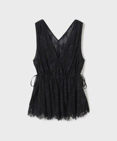 GRACE CONTINENTAL レースノースリーブブラウス