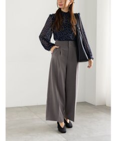 Te chichi バックレースアップロングパンツ《2025Autumn catalog vol.2 item》