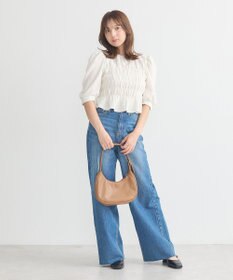 earth music&ecology ポコポコシャーリングトップス