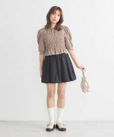 earth music&ecology ポコポコシャーリングトップス