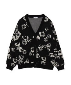 WEGO リラックスフィットパターンカーディガン