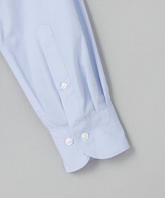 GOTAIRIKU 【シワになりにくい/洗える】ＴＣブロード シャツ_バンドカラー