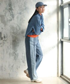 Green Parks ショート丈デニムシャツ