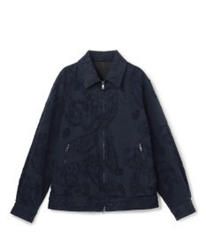 JOSEPH HOMME 【HIGH GRADE LINE】ワラカットエンブロイダリー　ジップアップブルゾン ネイビー系5