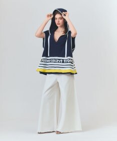 GRACE CONTINENTAL パイルポンチョフーディ