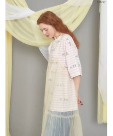 AMERICAN HOLIC 発砲プリントボーダーＴシャツ／Ｄｉｓｎｅｙ