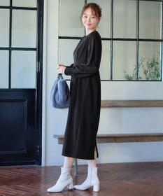 Tiaclasse L 【吸水発熱 / 静電気防止】ポンチタックワンピース