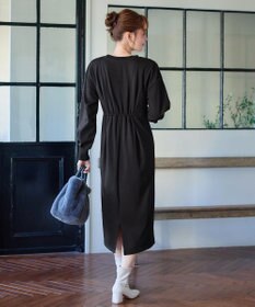 Tiaclasse L 【吸水発熱 / 静電気防止】ポンチタックワンピース