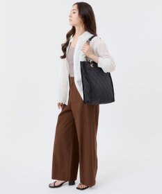 LeSportsac CHAIN N/S TOTE/ミッドナイトキルトチェーン