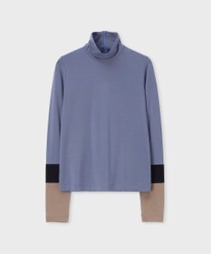 Paul Smith ブロックカラー スリーブ ハイネック カットソー