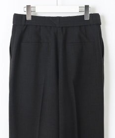 自由区 【カタログ掲載・セットアップ対応・接触冷感・UVカット・洗える】ライトリネンライクテーパード パンツ