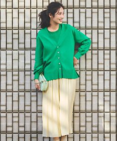 組曲 【アンサンブル対応】ハイゲージ 袖ギャザーニット