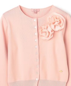 TOCCA GLOW CORSAGE KNIT ニットカーディガン