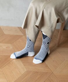 TRICOTE DIAMOND JACQUARD SOCKS／ダイヤ柄ジャガードソックス