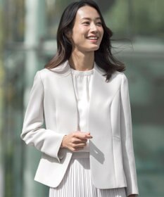 J.PRESS LADIES S プルエラ フリルネック カットソー