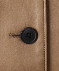 UNFILO L 【洗える】フェイクレザー ジャケット