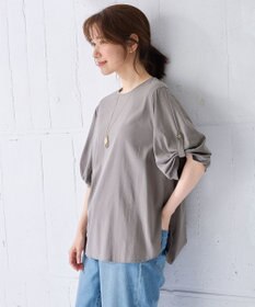 ANY 【洗濯機可能/接触冷感/UVケア】清涼リラックスブラウス