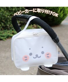 Mother garden しろたん 顔ぼん柄 ポーチ おむつポーチ トラベルポーチ