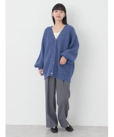 earth music&ecology フワフワＭＩＸヤーンカーディガン