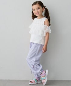 ANY KIDS 【新色追加】3WAY フリルドッキングTシャツ