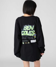 WEGO 【ユニセックス着用ITEM】別注BENDAVISグラフィックT（LS）