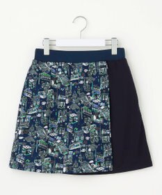 23区GOLF 【WOMEN】【撥水】パリマップ総柄スカート