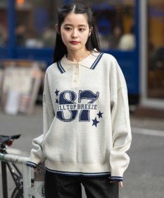 WEGO ポロニットプルオーバー