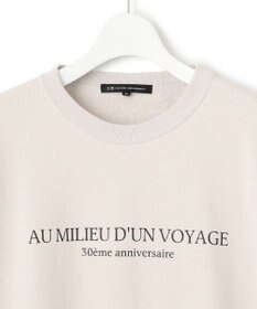 23区 【洗える】フレンチコットンテリー ロゴ トップス