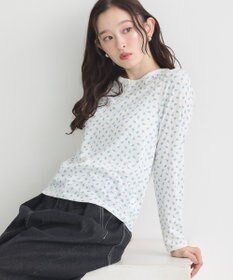 earth music&ecology 【WEB限定】アイレットジャカードタイトプルオーバー