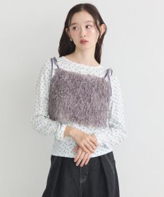 earth music&ecology 【WEB限定】アイレットジャカードタイトプルオーバー