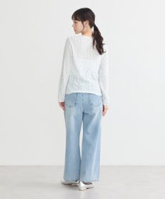 earth music&ecology 【WEB限定】アイレットジャカードタイトプルオーバー