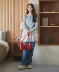 earth music&ecology 【WEB限定】アイレットジャカードタイトプルオーバー