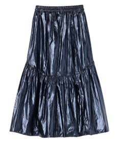 Green Parks ・ＥＬＥＮＣＡＲＥ　ＤＵＥ　メタリックティアードスカート