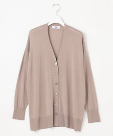 J.PRESS LADIES S 【WEB限定カラーあり・洗える】SILKY RAYON STRETCH カーディガン