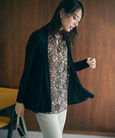 23区 【洗える】トロピカル2WAYストレッチ テーパード パンツ