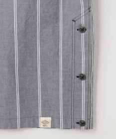 JOSEPH ABBOUD MOUNTAIN 【SPACE／UNISEX】JOE COTTONワイドストライプ シャツ