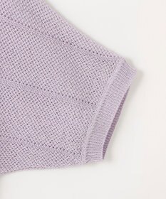 J.PRESS LADIES L 【洗える】PATTERN MESH ドルマンスリーブ カーディガン