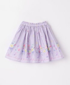 ANY KIDS フラワー ブーケ プリント スカパン