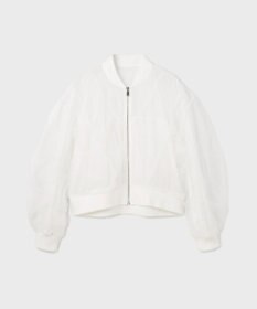 GRACE CONTINENTAL チュールギャザーブルゾン