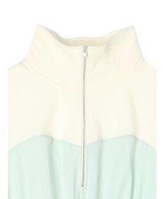 earth music&ecology ハーフＺＩＰミニワンピース