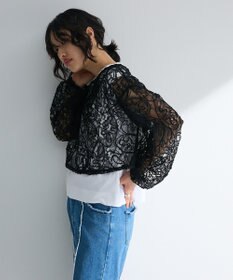 Green Parks ・ＥＬＥＮＣＡＲＥ　ＤＵＥ　２ｗａｙコードレースカーデ