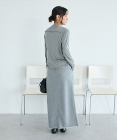 CRAFT STANDARD BOUTIQUE ダブルウェストカットソーロングスカート