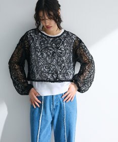 Green Parks ・ＥＬＥＮＣＡＲＥ　ＤＵＥ　２ｗａｙコードレースカーデ