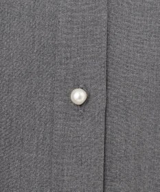 ANY 【洗濯機可能/ストレッチ】ウールライク前開きワンピース