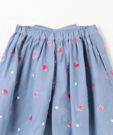 ANY KIDS 総柄刺繍 キュロット