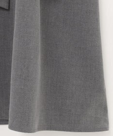 ANY 【洗濯機可能/ストレッチ】ウールライク前開きワンピース